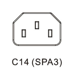 ACインレットC14(SPA3)