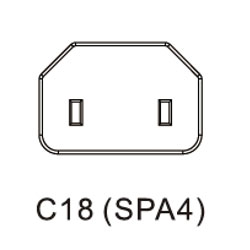 ACインレットC18(SPA4)