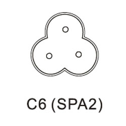 ACインレットC6(SPA2)