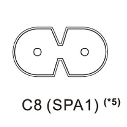 ACインレットC8(SPA1)